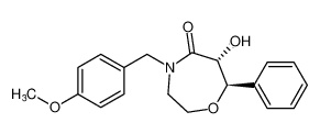 rel-(6R,7R)-6-hydroxy-4-(4-methoxybenzyl)-7-phenyl-1,4-oxazepan-5-one CAS:680231-03-2 manufacturer & supplier