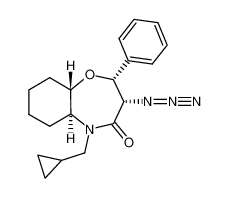 (2R,3S,5aS,9aS)-3-azido-5-(cyclopropylmethyl)-2-phenyloctahydro-1,5-benzoxazepin-4(5H)-one CAS:680232-54-6 manufacturer & supplier