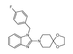 8-(1-(4-fluorobenzyl)-1H-benzo[d]imidazol-2-yl)-1,4-dioxa-8-azaspiro[4.5]decane CAS:680233-08-3 manufacturer & supplier