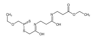 ethoxymethyl-[2-[[3-[(3-ethoxy-3-oxopropyl)amino]-3-oxopropyl]amino]-2-oxoethyl]sulfanyl-sulfanylidenephosphanium CAS:68030-54-6 manufacturer & supplier