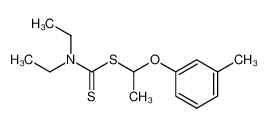 Diethyl-dithiocarbamic acid 1-m-tolyloxy-ethyl ester CAS:68032-52-0 manufacturer & supplier