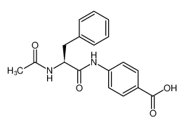 (S)-4-(2-acetamido-3-phenylpropanamido)benzoic acid CAS:68036-07-7 manufacturer & supplier