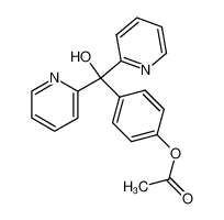 1-acetoxy-4-(hydroxy-di-pyridin-2-yl-methyl)-benzene CAS:68043-77-6 manufacturer & supplier