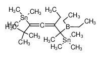 ((2R,4S)-2-(diethylboraneyl)-3-ethyl-6,6-dimethylhepta-3,4-diene-2,5-diyl)bis(trimethylstannane) CAS:68046-83-3 manufacturer & supplier