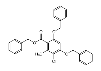 5-Chlor-O,O-dibenzyl-orsellinsaeure-benzylester CAS:68048-06-6 manufacturer & supplier