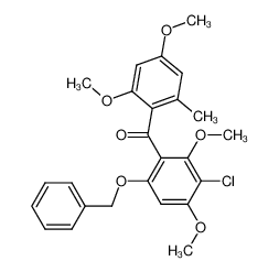 6-Benzyloxy-3-chlor-2,2'4,4'-tetramethoxy-6'-methyl-benzophenon CAS:68048-14-6 manufacturer & supplier