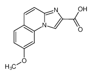 8-methoxy-imidazo[1,2-a]quinoline-2-carboxylic acid CAS:68050-27-1 manufacturer & supplier