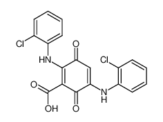 2,5-Bis-(2-chloro-phenylamino)-3,6-dioxo-cyclohexa-1,4-dienecarboxylic acid CAS:68054-44-4 manufacturer & supplier