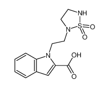 1-(2-(1,1-dioxido-1,2,5-thiadiazolidin-2-yl)ethyl)-1H-indole-2-carboxylic acid CAS:680569-11-3 manufacturer & supplier