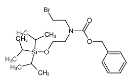 (2-bromo-ethyl)-(2-triisopropylsilanyloxy-ethyl)-carbamic acid benzyl ester CAS:680569-99-7 manufacturer & supplier