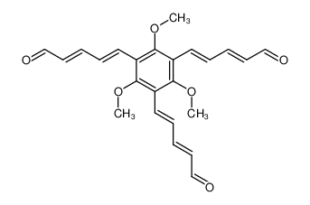 5-[2,4,6-trimethoxy-3,5-bis-(5-oxo-penta-1,3-dienyl)-phenyl]-penta-2,4-dienal CAS:680575-45-5 manufacturer & supplier