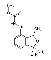 methyl 2-(1,1,3-trimethyl-1,3-dihydroisobenzofuran-4-yl)hydrazine-1-carboxylate CAS:680575-72-8 manufacturer & supplier