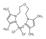 [dichloro(1,1'-(2,2'-oxybis(ethane-2,1-diyl))bis(3,5-dimethyl-1H-pyrazole))palladium(II)] CAS:680583-76-0 manufacturer & supplier