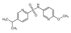 2-Pyridinesulfonamide, N-(6-methoxy-3-pyridinyl)-5-(1-methylethyl)- CAS:680591-23-5 manufacturer & supplier