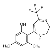 3,5-dimethyl-2-(5-(trifluoromethyl)-2,3-dihydro-1H-1,4-diazepin-7-yl)phenol CAS:680594-65-4 manufacturer & supplier