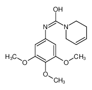 N-(3,4,5-trimethoxyphenyl)-3,6-dihydro-2H-pyridine-1-carboxamide CAS:68060-96-8 manufacturer & supplier