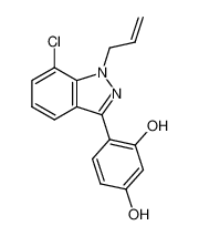 4-(1-allyl-7-chloro-1H-indazol-3-yl)benzene-1,3-diol CAS:680612-27-5 manufacturer & supplier