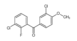 (3-chloro-2-fluorophenyl)-(3-chloro-4-methoxyphenyl)methanone CAS:680612-68-4 manufacturer & supplier