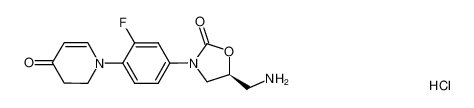 1-{4-[(5S)-5-(aminomethyl)-2-oxo-1,3-oxazolidin-3-yl]-2-fluorophenyl}-2,3-dihydropyridin-4(1H)-one hydrochloride CAS:680615-04-7 manufacturer & supplier