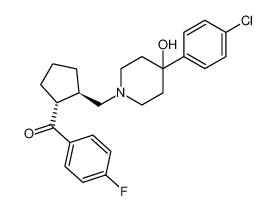 rel-((1R,2R)-2-((4-(4-chlorophenyl)-4-hydroxypiperidin-1-yl)methyl)cyclopentyl)(4-fluorophenyl)methanone CAS:680615-65-0 manufacturer & supplier