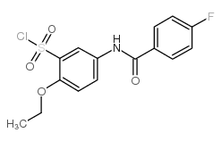 2-ethoxy-5-[(4-fluorobenzoyl)amino]benzenesulfonyl chloride CAS:680618-06-8 manufacturer & supplier