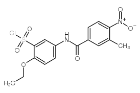 2-ethoxy-5-[(3-methyl-4-nitrobenzoyl)amino]benzenesulfonyl chloride CAS:680618-07-9 manufacturer & supplier