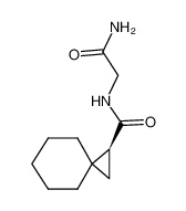 (1S)-N-(2-amino-2-oxoethyl)spiro[2.5]octane-1-carboxamide CAS:680618-95-5 manufacturer & supplier