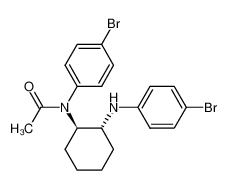 trans-(1R,2R)-N-acetyl-N,N'-di-(4-bromophenyl)-1,2-diaminocyclohexane CAS:680624-18-4 manufacturer & supplier