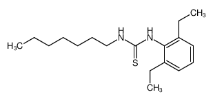 N-(2,6-Diaethylphenyl)-N'-heptylthioharnstoff CAS:68065-28-1 manufacturer & supplier