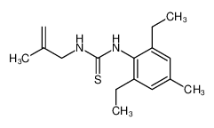 N-(4-Methyl-2,6-diaethylphenyl)-N'-methallylthioharnstoff CAS:68065-34-9 manufacturer & supplier