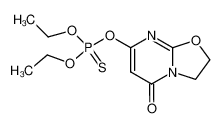 Thiophosphoric acid O,O'-diethyl ester O'-(5-oxo-2,3-dihydro-5H-oxazolo[3,2-a]pyrimidin-7-yl) ester CAS:68067-47-0 manufacturer & supplier