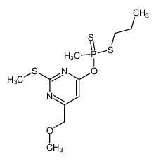 Methyl-phosphonodithioic acid O-(6-methoxymethyl-2-methylsulfanyl-pyrimidin-4-yl) ester S-propyl ester CAS:68068-11-1 manufacturer & supplier