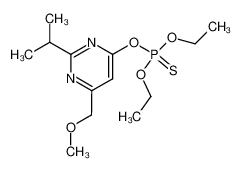 Thiophosphoric acid O,O'-diethyl ester O'-(2-isopropyl-6-methoxymethyl-pyrimidin-4-yl) ester CAS:68068-28-0 manufacturer & supplier