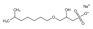 sodium 2-hydroxy-3-((6-methylheptyl)oxy)propane-1-sulfonate CAS:68072-33-3 manufacturer & supplier