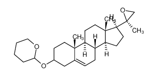 2-[(8S,9S,10R,13S,14S,17S)-10,13-Dimethyl-17-((R)-2-methyl-oxiranyl)-2,3,4,7,8,9,10,11,12,13,14,15,16,17-tetradecahydro-1H-cyclopenta[a]phenanthren-3-yloxy]-tetrahydro-pyran CAS:68075-94-5 manufacturer & supplier