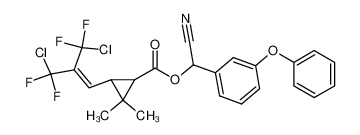 3-[3-Chloro-2-(chloro-difluoro-methyl)-3,3-difluoro-propenyl]-2,2-dimethyl-cyclopropanecarboxylic acid cyano-(3-phenoxy-phenyl)-methyl ester CAS:68086-01-1 manufacturer & supplier