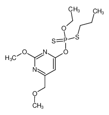 Dithiophosphoric acid O-ethyl ester O'-(2-methoxy-6-methoxymethyl-pyrimidin-4-yl) ester S-propyl ester CAS:68086-82-8 manufacturer & supplier