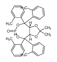 (3aR,8aR)-2,2-dimethyl-4,4,8,8-tetra-o-tolyltetrahydro-[1,3]dioxolo[4,5-e][1,3,2]dioxaphosphepine 6-oxide CAS:680860-66-6 manufacturer & supplier