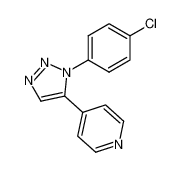 4-[3-(4-chloro-phenyl)-3H-[1,2,3]triazol-4-yl]-pyridine CAS:68090-20-0 manufacturer & supplier