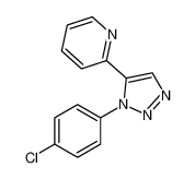 Pyridine, 2-[1-(4-chlorophenyl)-1H-1,2,3-triazol-5-yl]- CAS:68090-22-2 manufacturer & supplier