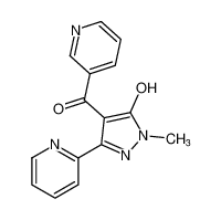 (5-hydroxy-1-methyl-3-(pyridin-2-yl)-1H-pyrazol-4-yl)(pyridin-3-yl)methanone CAS:680972-04-7 manufacturer & supplier