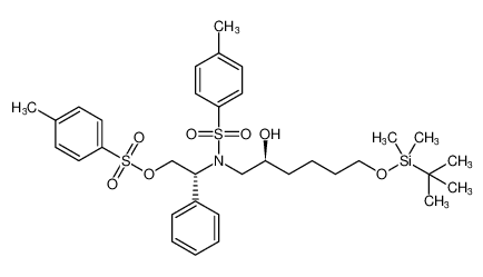 (R)-2-((N-((S)-6-((tert-butyldimethylsilyl)oxy)-2-hydroxyhexyl)-4-methylphenyl)sulfonamido)-2-phenylethyl 4-methylbenzenesulfonate CAS:680974-87-2 manufacturer & supplier