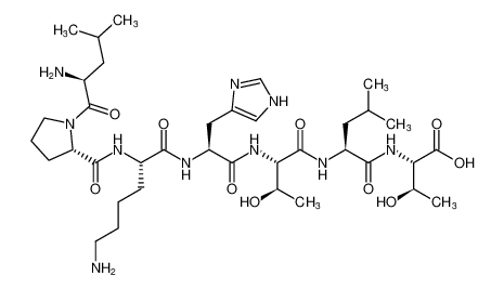 L-Threonine, L-leucyl-L-prolyl-L-lysyl-L-histidyl-L-threonyl-L-leucyl- CAS:680984-81-0 manufacturer & supplier