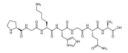 L-Alanine, L-prolylglycyl-L-lysyl-L-histidylglycyl-L-glutaminyl- CAS:680984-91-2 manufacturer & supplier