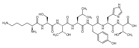 L-Threonine, L-lysyl-L-seryl-L-threonyl-L-leucyl-L-tyrosyl-L-histidyl- CAS:680985-43-7 manufacturer & supplier