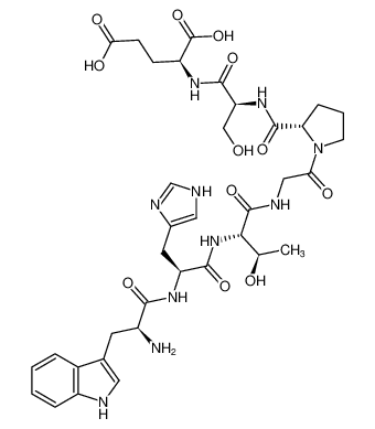 L-Glutamic acid, L-tryptophyl-L-histidyl-L-threonylglycyl-L-prolyl-L-seryl- CAS:680985-45-9 manufacturer & supplier