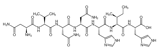 L-Histidine,L-asparaginyl-L-valyl-L-asparaginyl-L-asparaginyl-L-histidyl-L-isoleucyl- CAS:680985-75-5 manufacturer & supplier