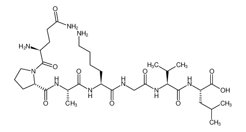 L-Leucine, L-glutaminyl-L-prolyl-L-alanyl-L-lysylglycyl-L-valyl- CAS:680985-76-6 manufacturer & supplier