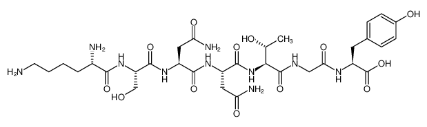 L-Tyrosine, L-lysyl-L-seryl-L-asparaginyl-L-asparaginyl-L-threonylglycyl- CAS:680986-07-6 manufacturer & supplier