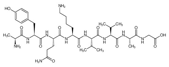 Glycine, L-alanyl-L-tyrosyl-L-glutaminyl-L-lysyl-L-valyl-L-valyl-L-alanyl- CAS:680987-66-0 manufacturer & supplier